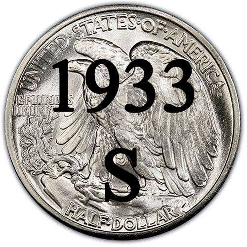 1933-S Walking Liberty Half Dollar | Palm Island