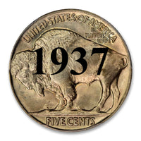 1937 Buffalo Nickel