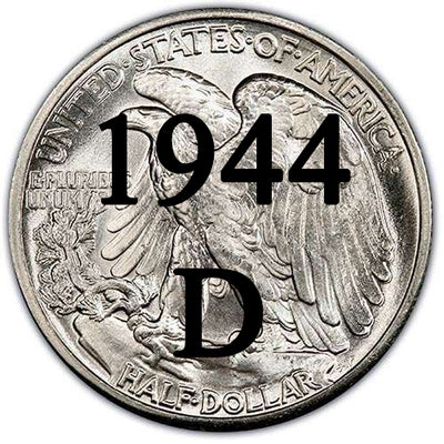 1944-D Walking Liberty Half Dollar