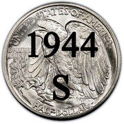 1944-S Walking Liberty Half Dollar