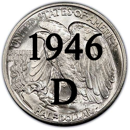 1946-D Walking Liberty Half Dollar