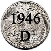 1946-D Walking Liberty Half Dollar