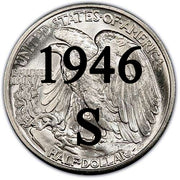 1946-S Walking Liberty Half Dollar