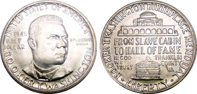 1946-51 Booker T Washington Commemorative Half Dollar