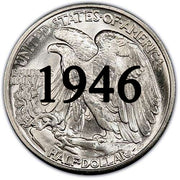 1946 Walking Liberty Half Dollar