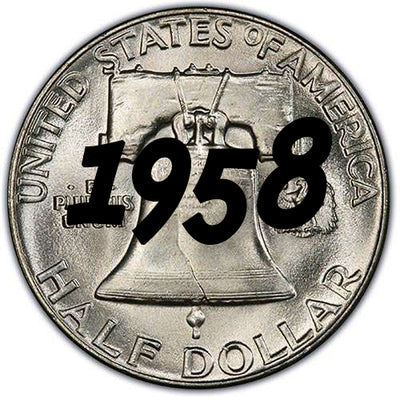 1958 Franklin Half Dollar