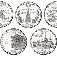 2000 State Quarters, Uncirculated
