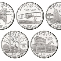 2001 State Quarters, Uncirculated