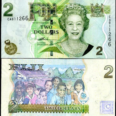 2007 Fiji 2 Dollars 