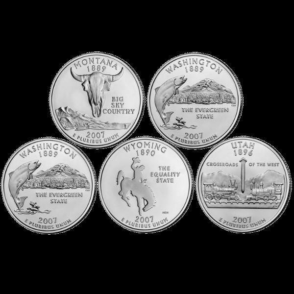 2007 State Quarters, Uncirculated