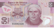 2008 - MEXICO 50 Pesos - Polymer- Size: Stand. "Colonial Aqueduct"  UNCIRCULATED World Currency
