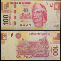 2009-12 Mexico 100 Pesos - "Aztec Ruler"  UNCIRCULATED World Currency