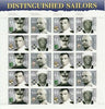 2010 Military Series "Distinguished Sailors" Stamp Sheet