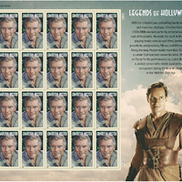 2014 Legends of Hollywod "Charlton Heston" Stamp Sheet
