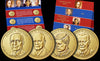 8-Coin President P & D Annual Mint Set