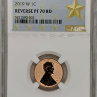 2019 "W" West Point Lincoln Shield Cents