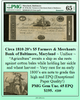 Circa 1810-20’s $5 Farmers & Merchants Bank of Baltimore, Maryland #209
