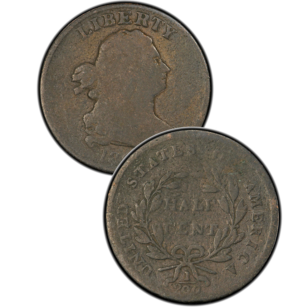 1806 Draped Bust Half Cent