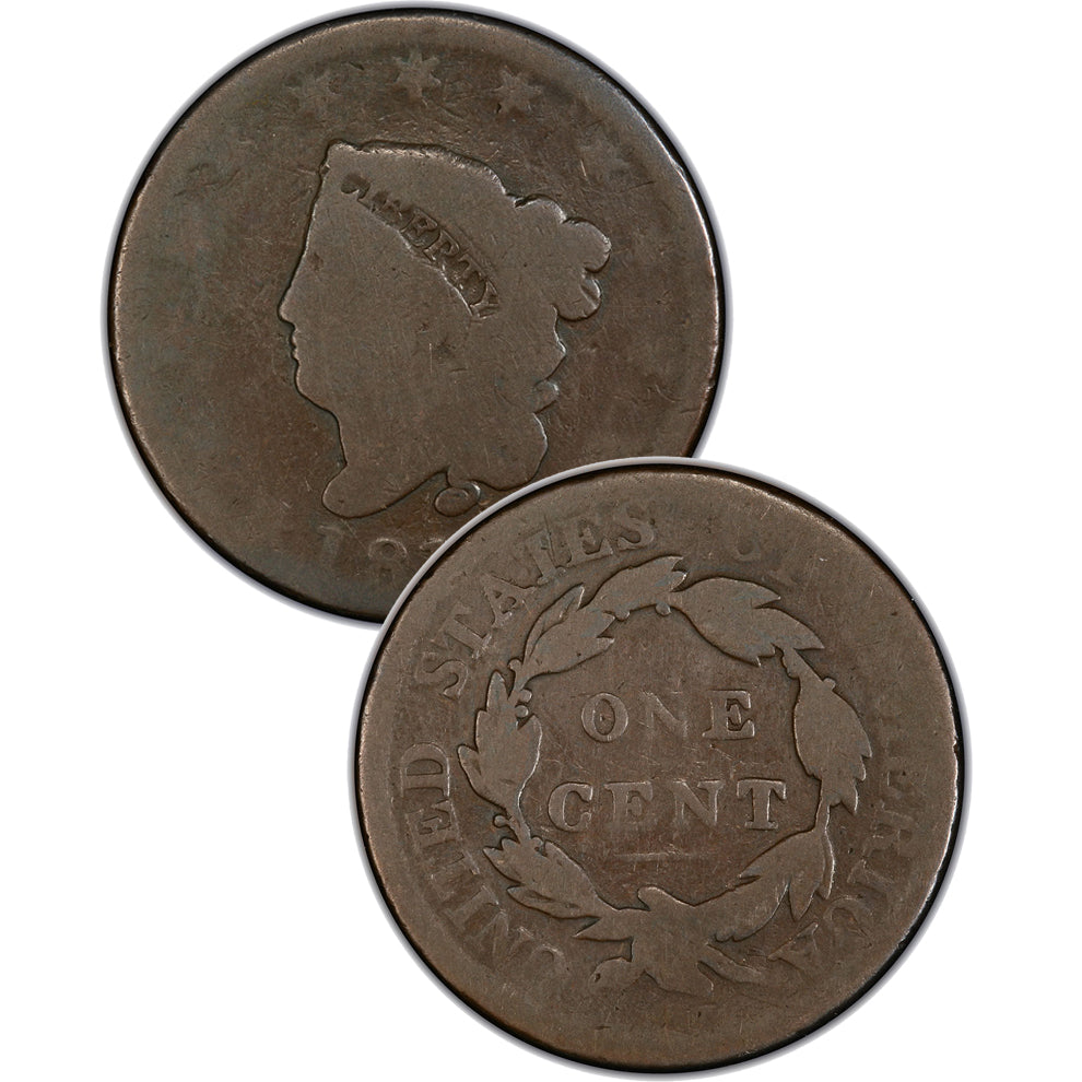 Copy of 1824 Coronet Matron Head Large Cent