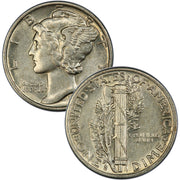 1941-1945 Mercury Dimes