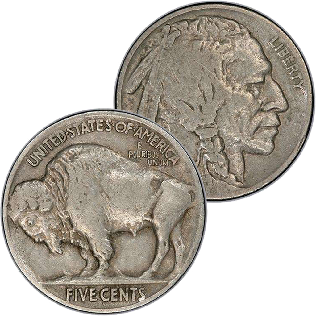 1935-S Buffalo Nickel Palm Island