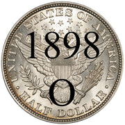 1898-O Barber Half Dollar