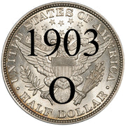 1903-O Barber Half Dollar