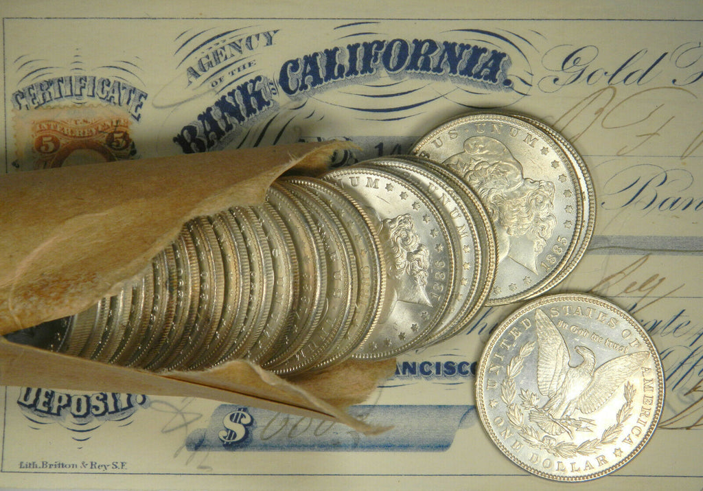 1878-1904) Morgan Silver Dollar (BU) $1 Brilliant Uncirculated at 's  Collectible Coins Store