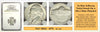 No Date Jefferson Nickel Struck On A Silver Dime Planchet Coin Error! #EC-009