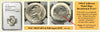 1996-P Jefferson Nickel Huge Broadstruck Coin Error! #EC-011