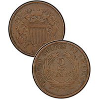 1872 Two Cent Piece