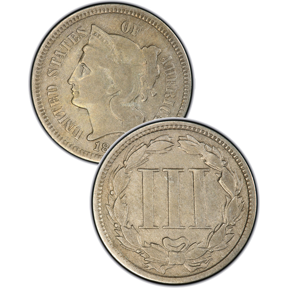 1876 Three Cent Nickel