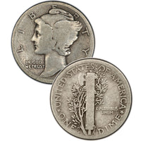 1921-D Mercury Dime