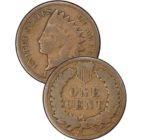 1886 "Type 1" Indian Head Cent