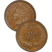 1873 "Open 3" Indian Head Cent