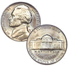 1942-1945 35% Silver WW II "Monticello Reverse" Uncirculated Jefferson Nickels
