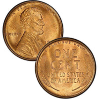 1934 - 1942 UNC Lincoln Wheat Cent