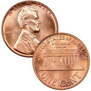1982-2008 Lincoln Memorial Cent