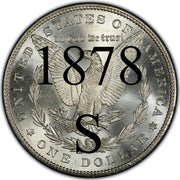 1878-S Morgan Silver Dollar