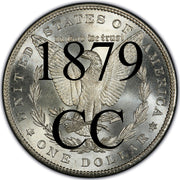 1879-CC Morgan Silver Dollar