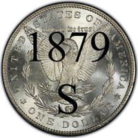1879-S (Reverse of '79) Morgan Silver Dollar