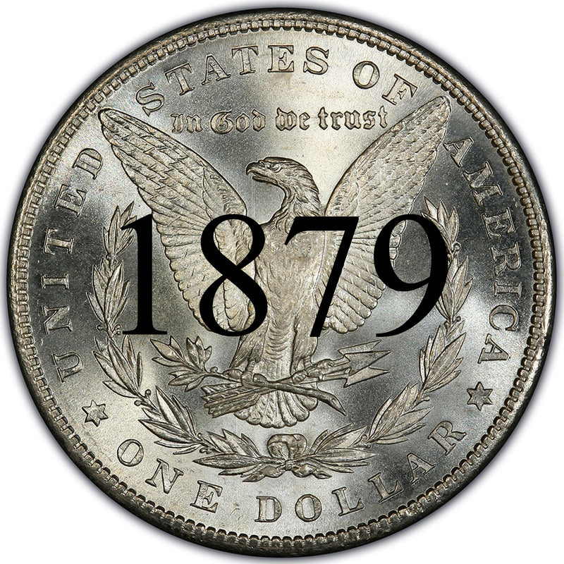 1879 Morgan Silver Dollar | Palm Island