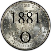 1881-O Morgan Silver Dollar