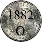 1882-O Morgan Silver Dollar