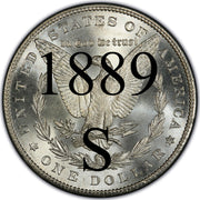 1889-S Morgan Silver Dollar