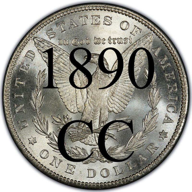 1890-CC Morgan Silver Dollar | Palm Island