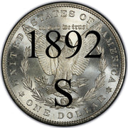 1892-S Morgan Silver Dollar