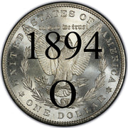 1894-O Morgan Silver Dollar