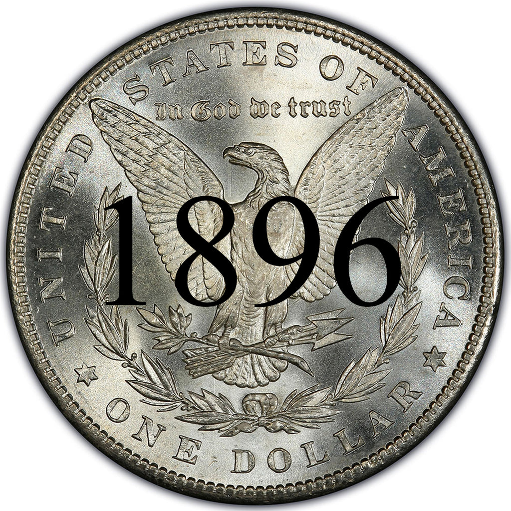 1896 Morgan Silver Dollar