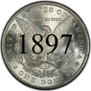 1897 Morgan Silver Dollar